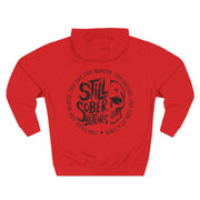 Still Sober Bitches Hoodie - Cozy Fleece Sweatshirt for Sobriety Celebrations, Gift for Recovery Advocates, Motivational Apparel