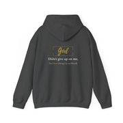God Didn’t Give Up On Me Hoodie — Recovery Collection.