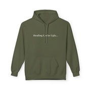 Healing Looks Ugly Hoodie – Before It Looks Holy | Faith & Recovery Apparel