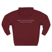 Mercy Touched What I Never Confessed - Faith Hoodie