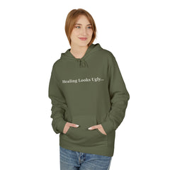 Healing Looks Ugly Hoodie – Before It Looks Holy | Faith & Recovery Apparel