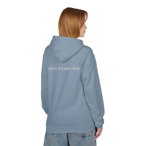 Healing Looks Ugly Hoodie – Before It Looks Holy | Faith & Recovery Apparel