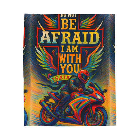 I Am With You Veveteen Plush Blanket