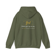 God Didn’t Give Up On Me Hoodie — Recovery Collection.