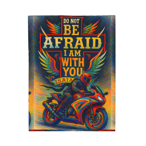 I Am With You Veveteen Plush Blanket