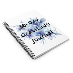 30 Day Gratitude Journal, Forget Me Not Design.