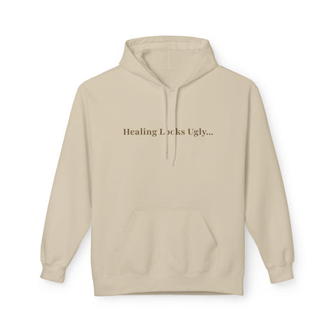 Healing Looks Ugly Hoodie – Before It Looks Holy | Faith & Recovery Apparel