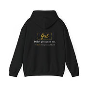 God Didn’t Give Up On Me Hoodie — Recovery Collection.