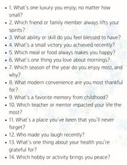 [Digital Download] 30 Day Gratitude Journal- Forget Me Not Edition.