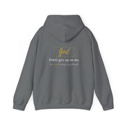 God Didn’t Give Up On Me Hoodie — Recovery Collection.