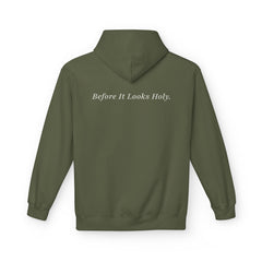Healing Looks Ugly Hoodie – Before It Looks Holy | Faith & Recovery Apparel
