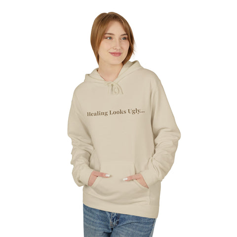 Healing Looks Ugly Hoodie – Before It Looks Holy | Faith & Recovery Apparel