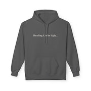 Healing Looks Ugly Hoodie – Before It Looks Holy | Faith & Recovery Apparel