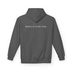 Healing Looks Ugly Hoodie – Before It Looks Holy | Faith & Recovery Apparel