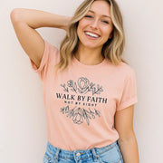 Walk by Faith Graphic Tee for Inspirational Style