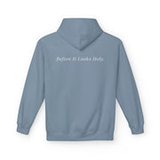 Healing Looks Ugly Hoodie – Before It Looks Holy | Faith & Recovery Apparel